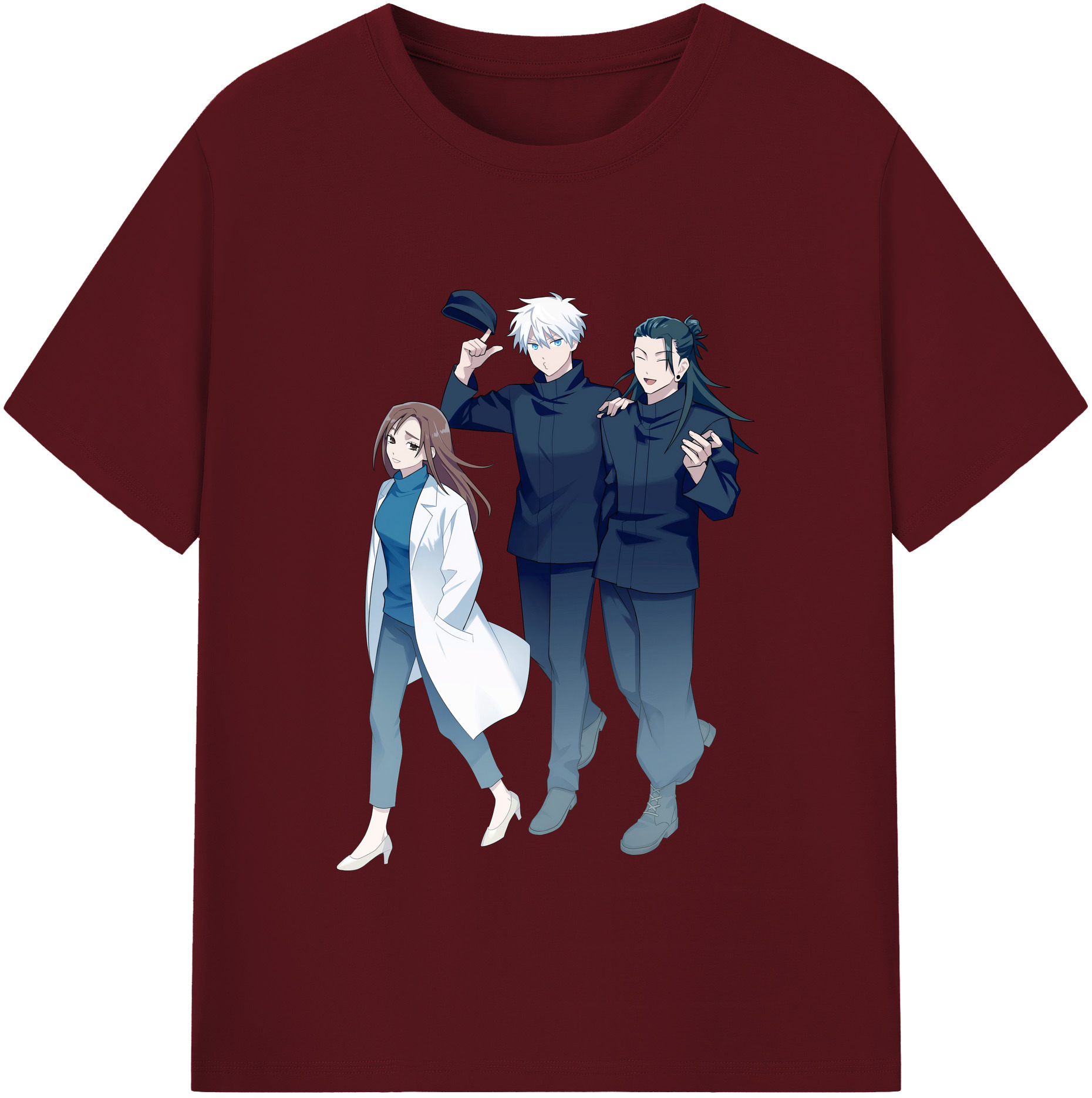 （画像用） 呪術廻戦 Jujutsu Kaisen 綿100％半袖Tシャツ（フロントプリント）